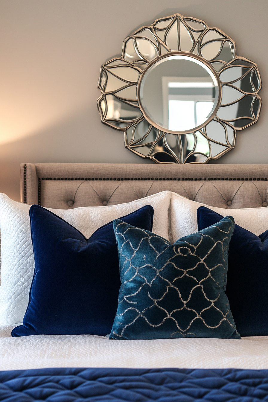 4. Art Deco Glamour (Bedroom Ideas With Mirror) - Bedroom Ideas With Mirror