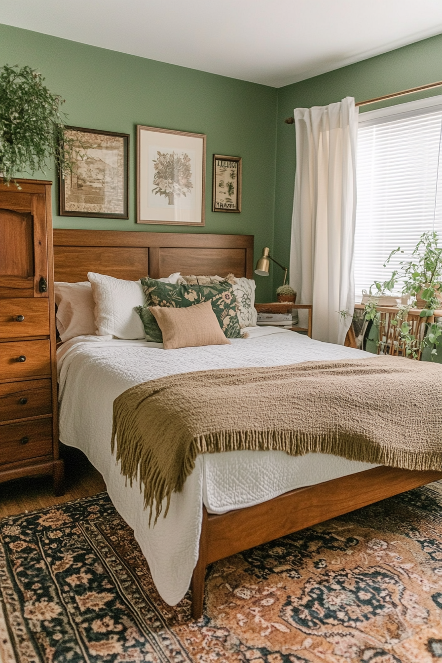 16. Mid-Century Charm (Small Guest Bedroom Ideas) - Small Guest Bedroom Ideas