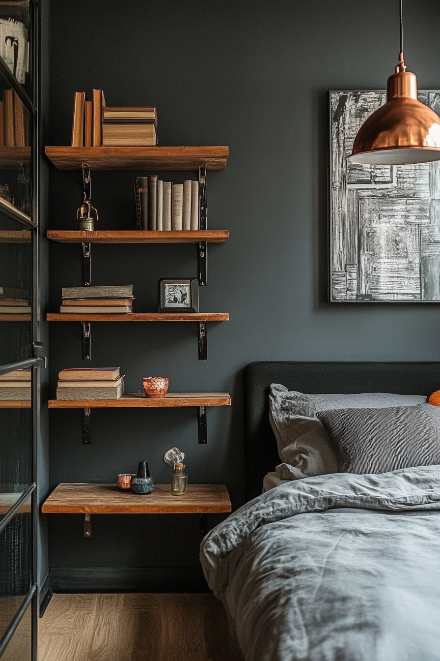 22. Industrial Chic (Small Guest Bedroom Ideas) - Small Guest Bedroom Ideas