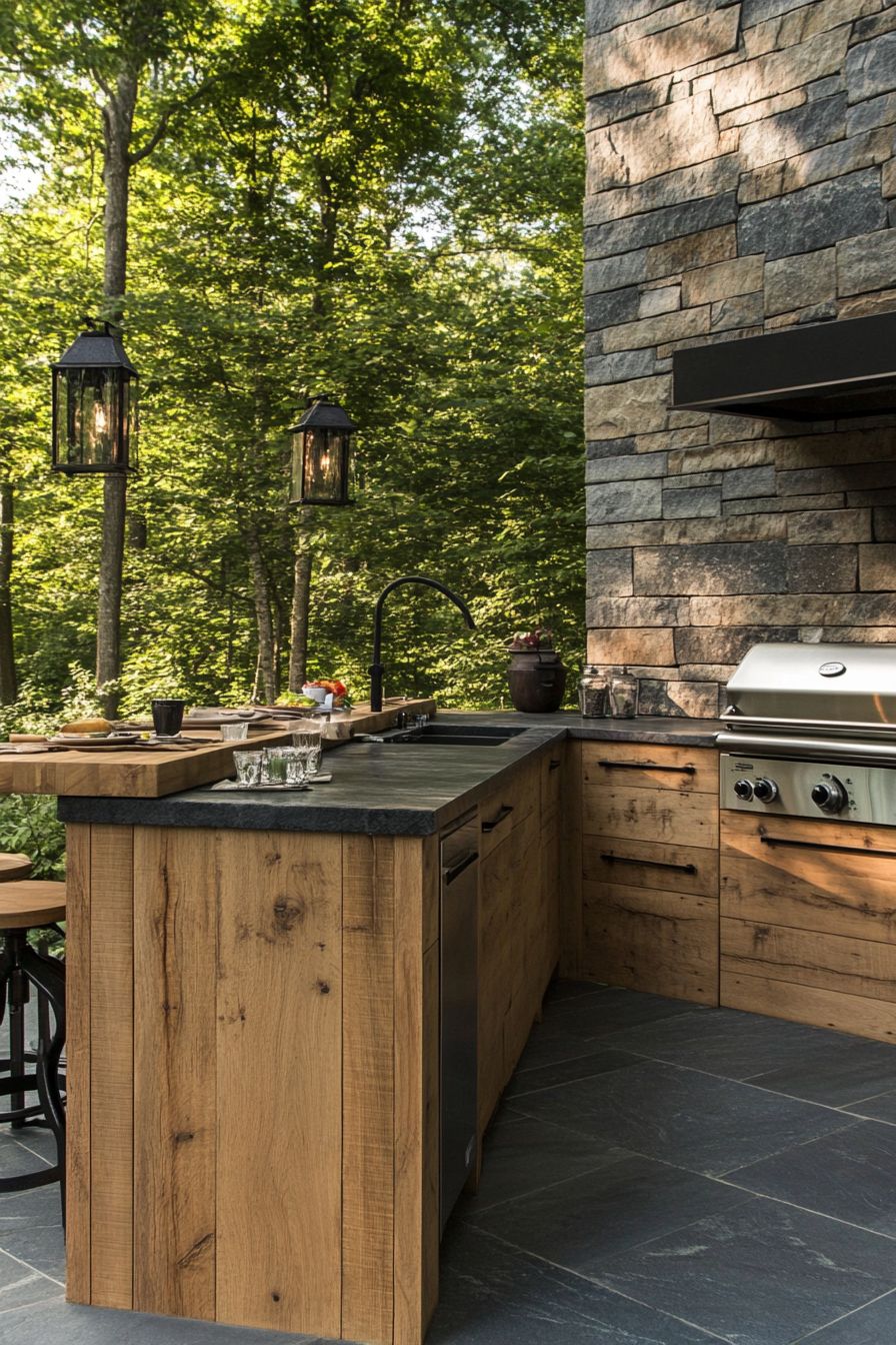 25. Highland Stone & Oak (Outdoor Kitchen Ideas) - Outdoor Kitchen Ideas