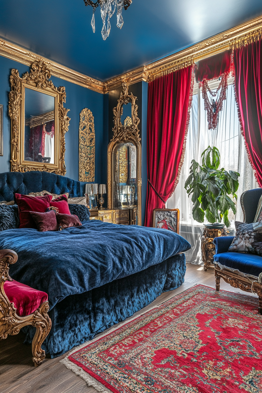5. Eclectic Parisian Elegance (Eclectic Bedroom Ideas) - Eclectic Bedroom Ideas