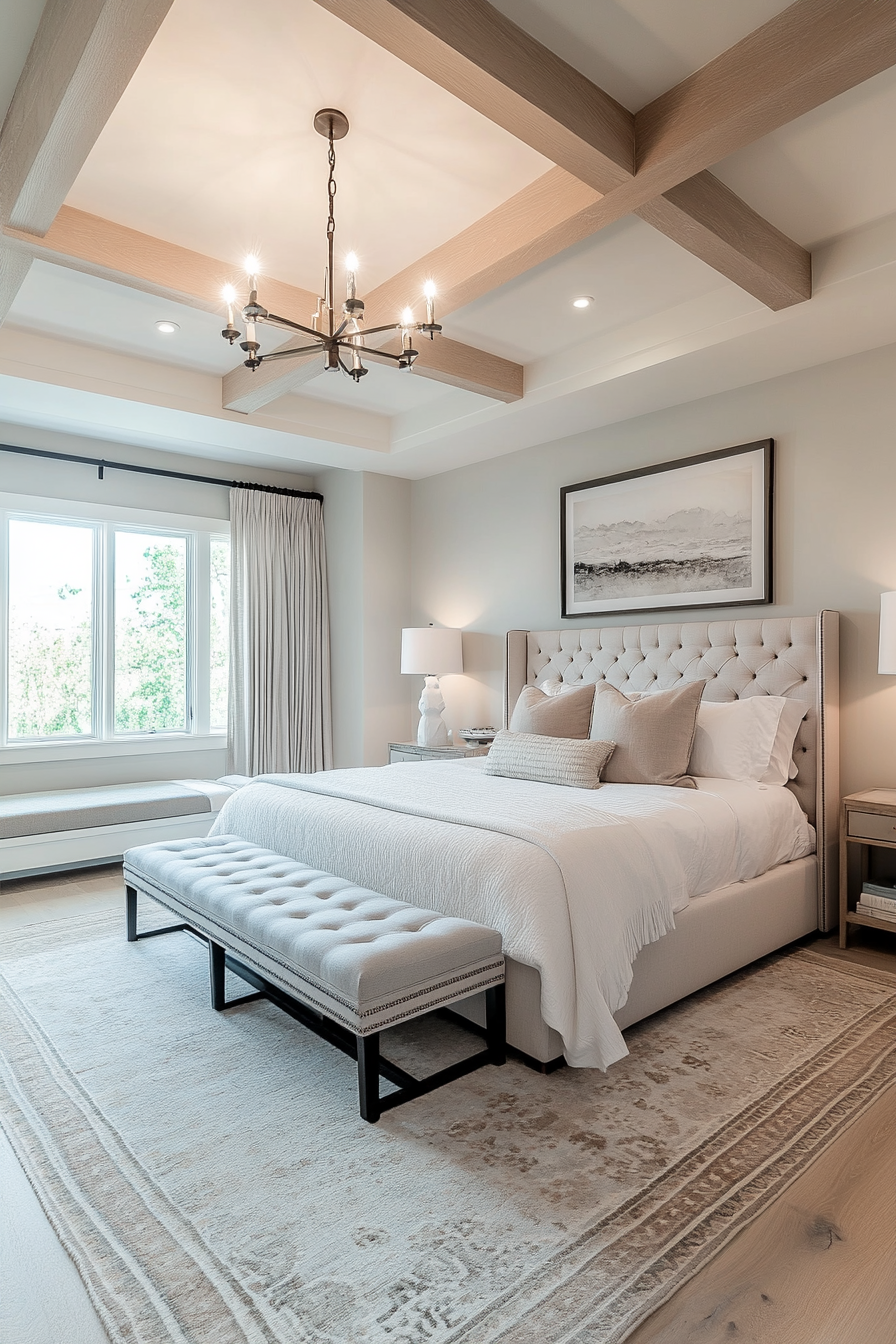 1. Modern Minimalist Haven (Aesthetic Bedroom Ideas) - Aesthetic Bedroom Ideas