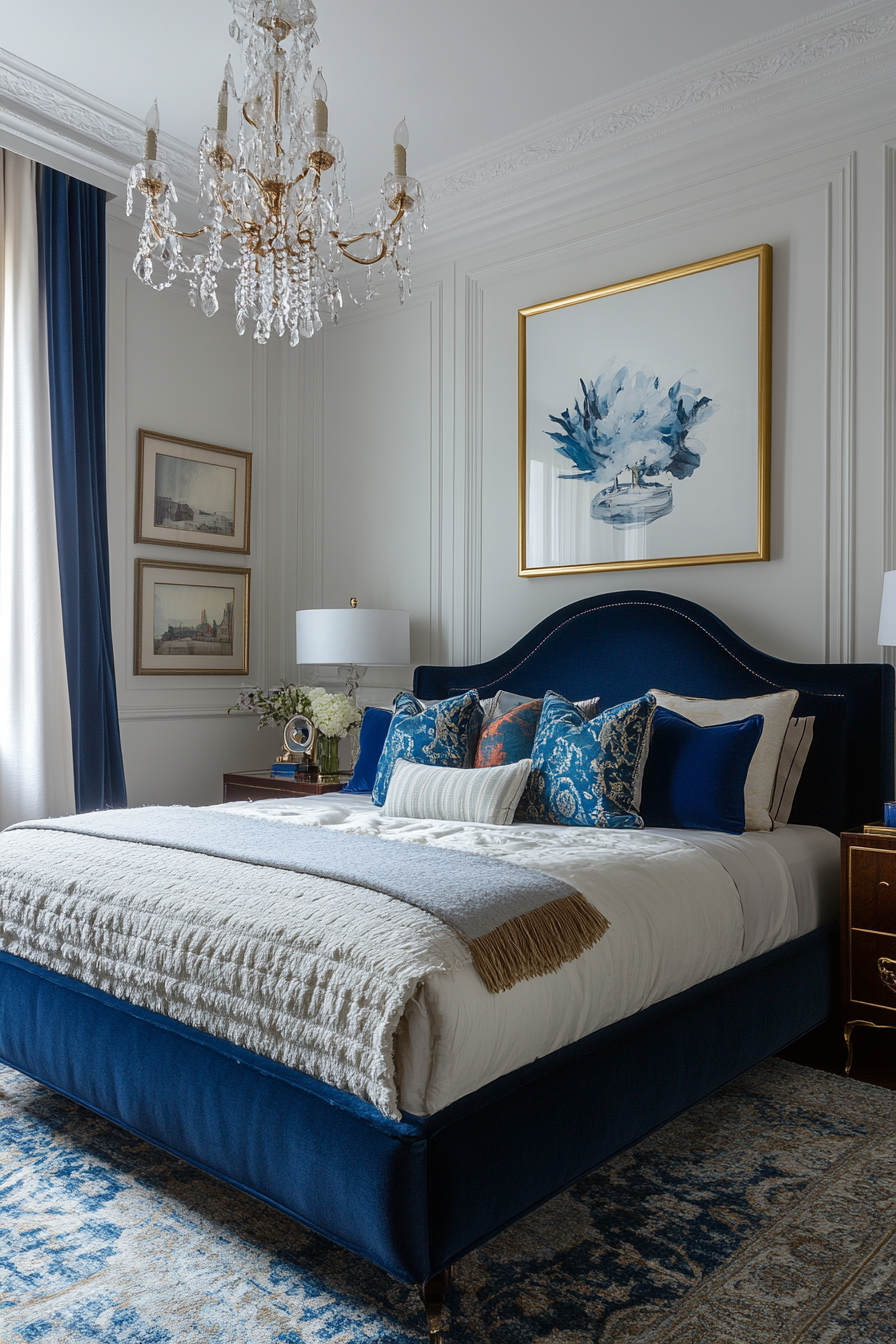 11. Vintage Hollywood Glam (Aesthetic Bedroom Ideas) - Aesthetic Bedroom Ideas
