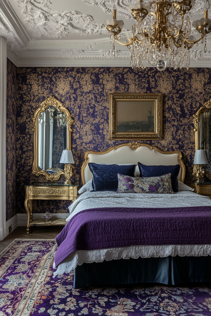 15. Regencycore Elegance (Aesthetic Bedroom Ideas) - Aesthetic Bedroom Ideas